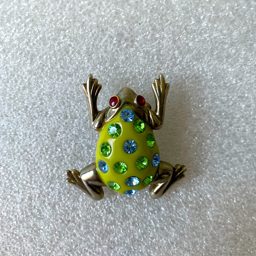 Vintage Frog or Toad Pin Brooch